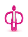 Matchstick Monkey Teething Toy and Gel Applicator, Pink
