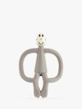 Matchstick Monkey Teething Toy and Gel Applicator, Grey