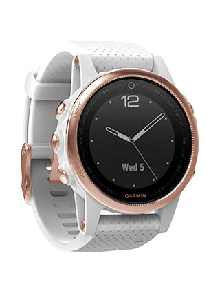 Garmin fēnix 5S Sapphire GPS Multisport Watch, Rose Gold