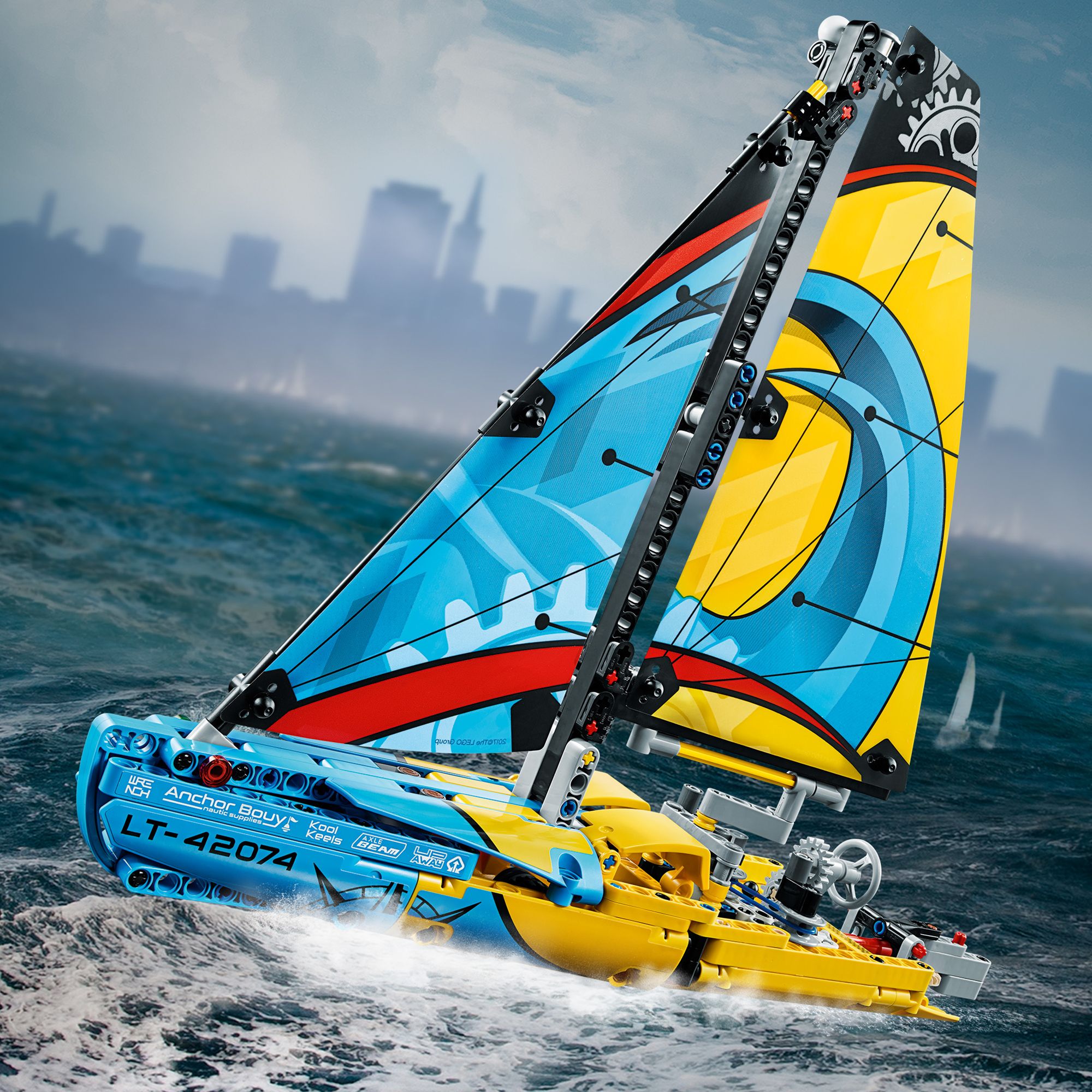 lego technic sailboat