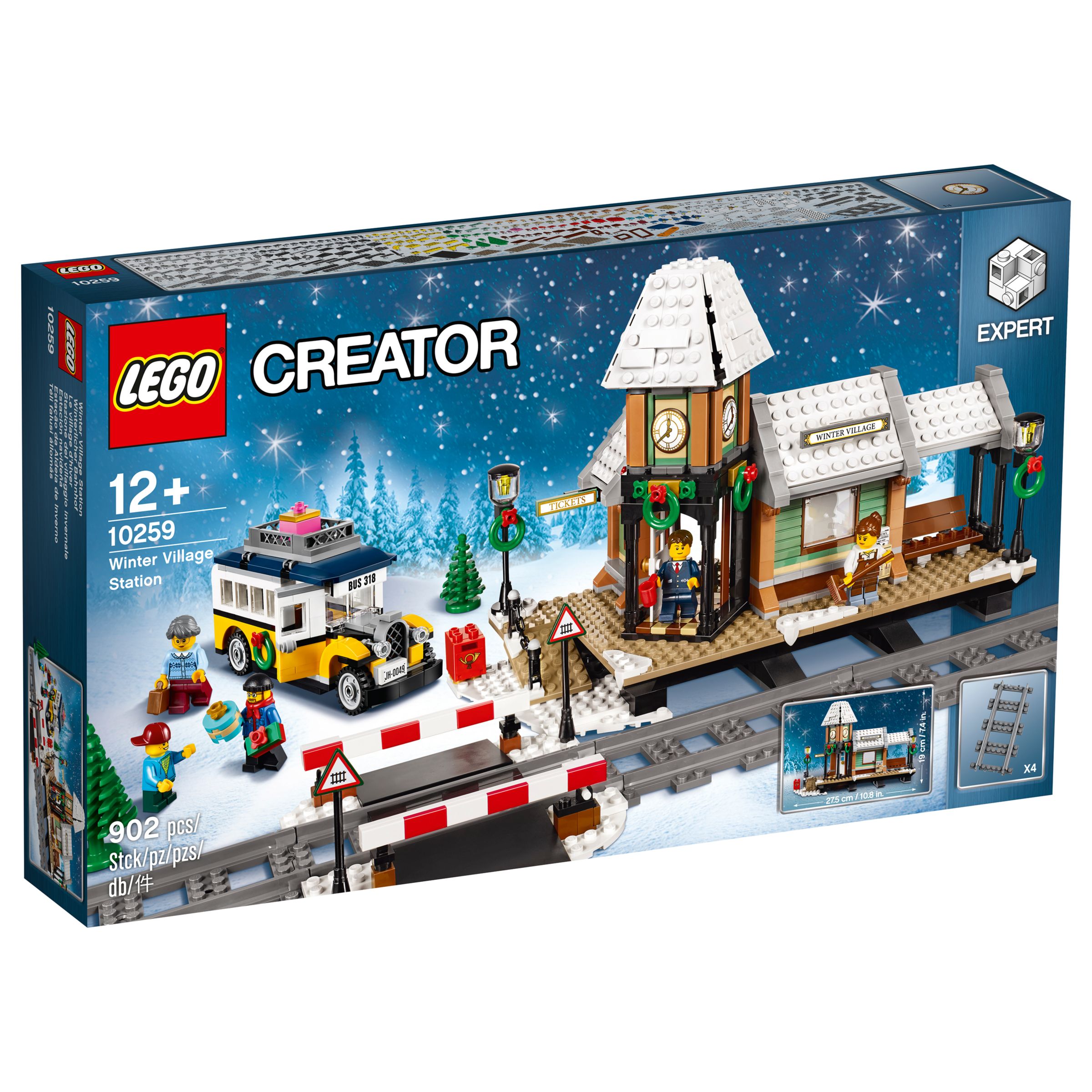 lego creator winter village station