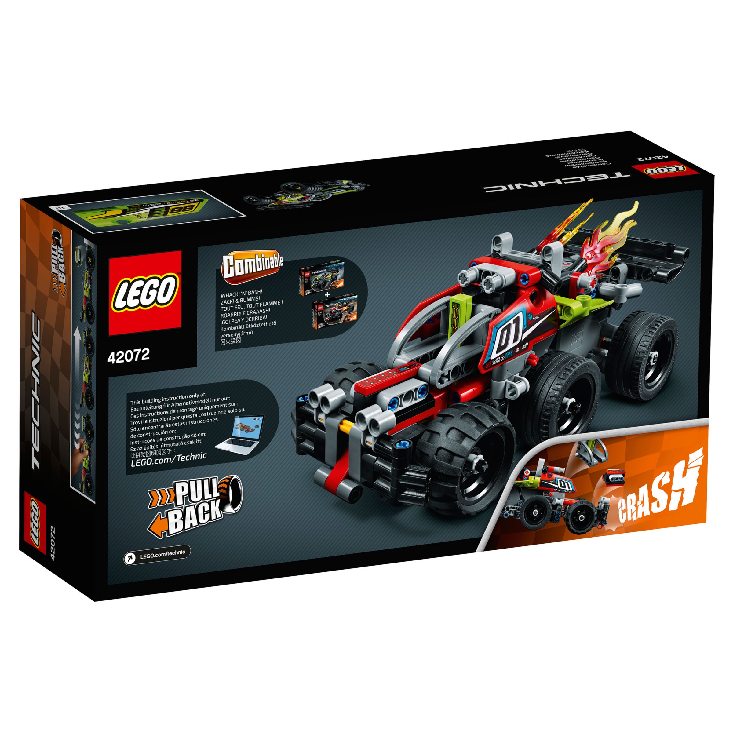 lego technic pull back 42072