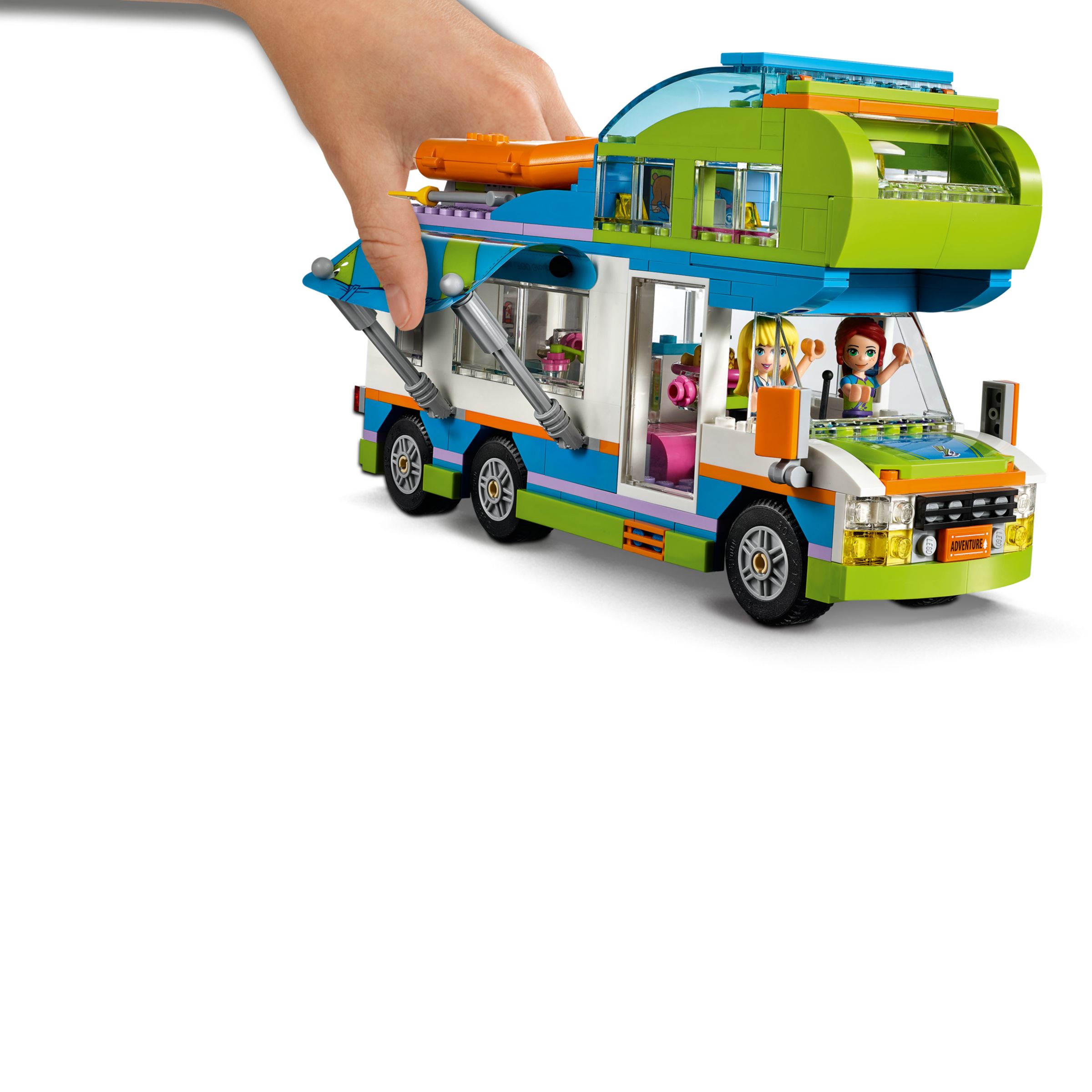 lego friends heartlake mia's camper van toy