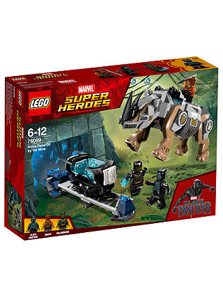 LEGO Marvel Super Heroes 76099 Black Panther Rhino Face-Off by the Mine