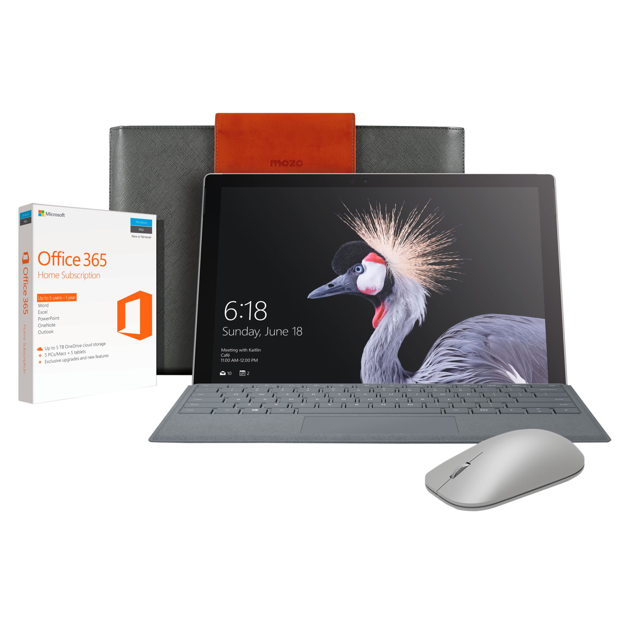 Microsoft Surface Pro Tablet, Intel Core i5, 8GB RAM, 256GB SSD