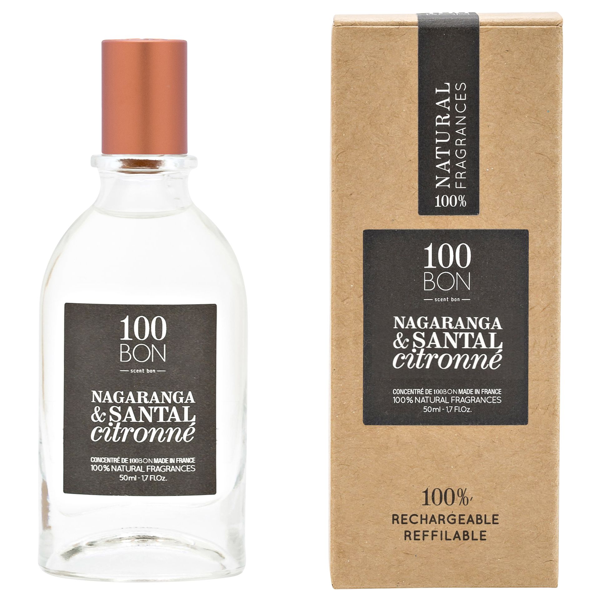 100BON Nagaranga & Santal Citronne Eau de Parfum Concentré, 50ml