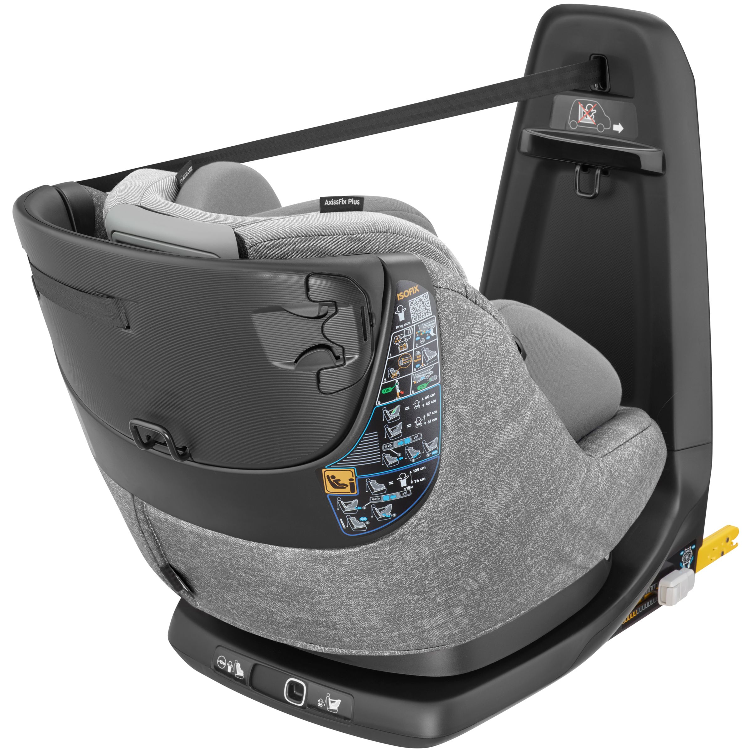 Maxi-Cosi AxissFix Plus Group 0+ and 1 Car Seat, Nomad Grey