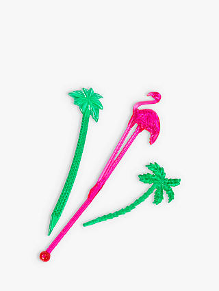 Talking Tables Tropical Picks/Stirrers, Pack of 12