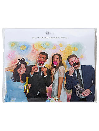 Talking Tables Shake To Inflate Photo Props, Pack of 6