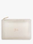 Katie Loxton 'Bride' Perfect Pouch, Pearlised White