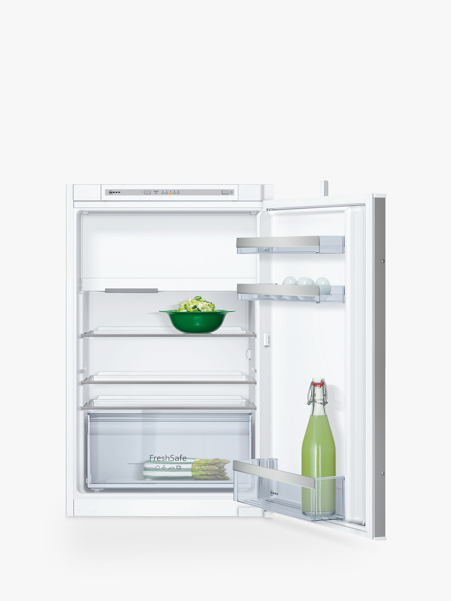 Neff KI2222S30G Larder Fridge with Freezer Compartment, A++ Energy Rating, 54cm Wide, White