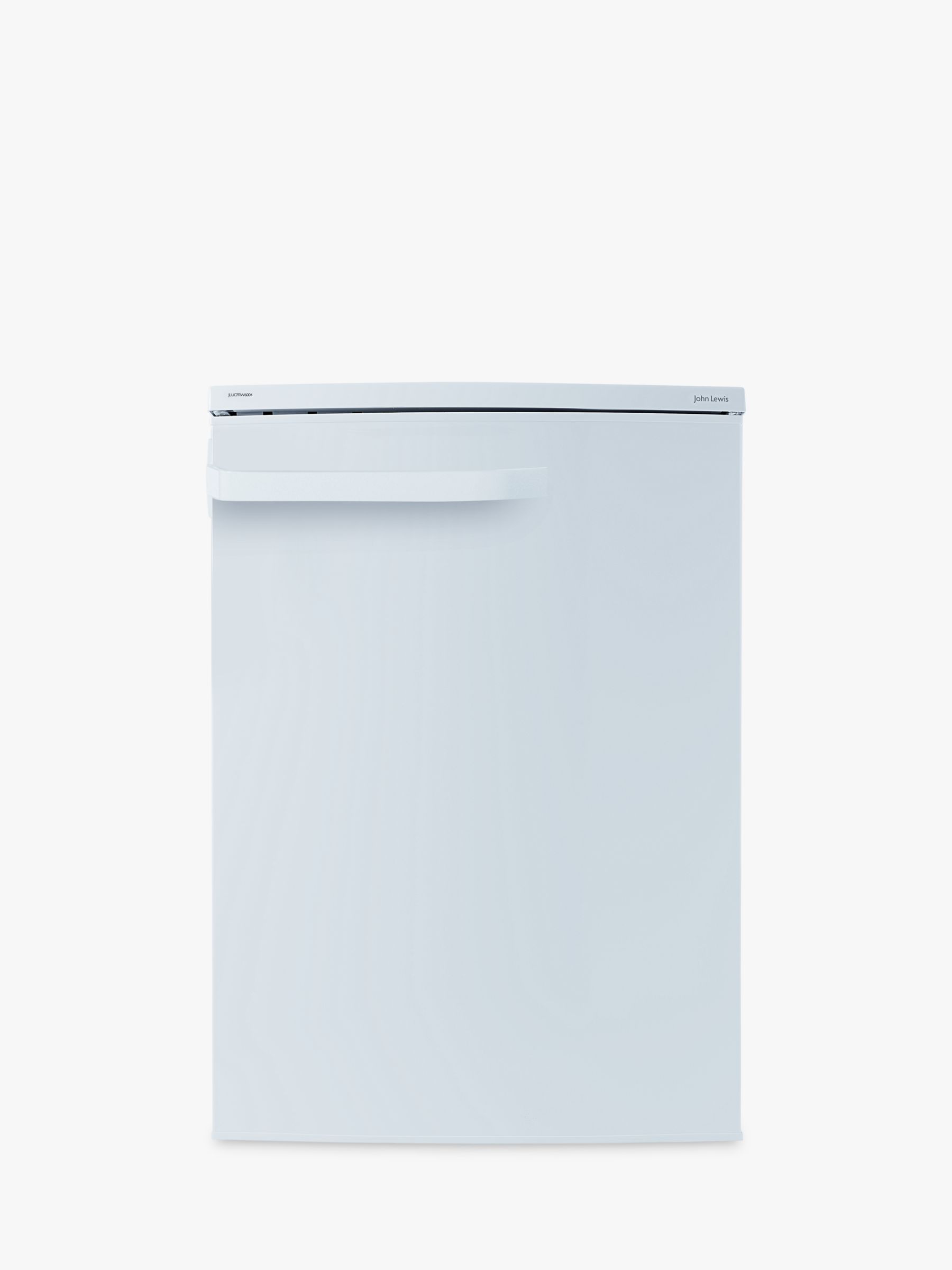 John Lewis & Partners JLUCFR6012 Undercounter Fridge with Freezer Compartment, A+ Energy Rating, 60cm Wide, White
