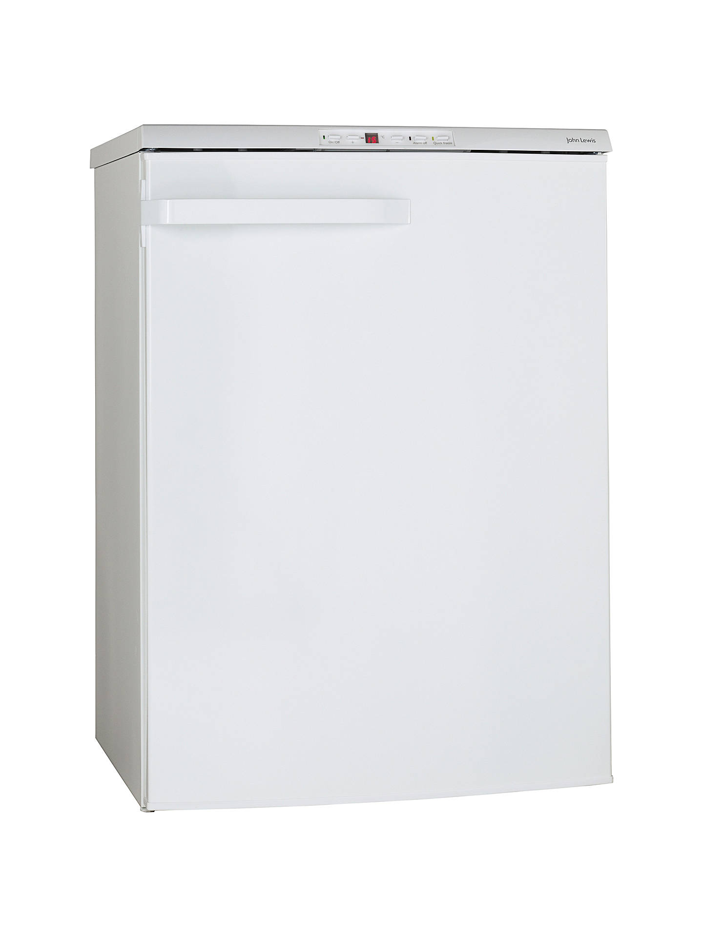 John Lewis & Partners JLUCFZW614 Frost Free Freezer A Energy Rating 60cm Wide White