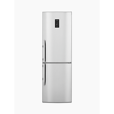 John Lewis & Partners JLFFS1833 Freestanding Fridge Freezer, A++ Energy Rating, 60cm Wide, Stainless Steel