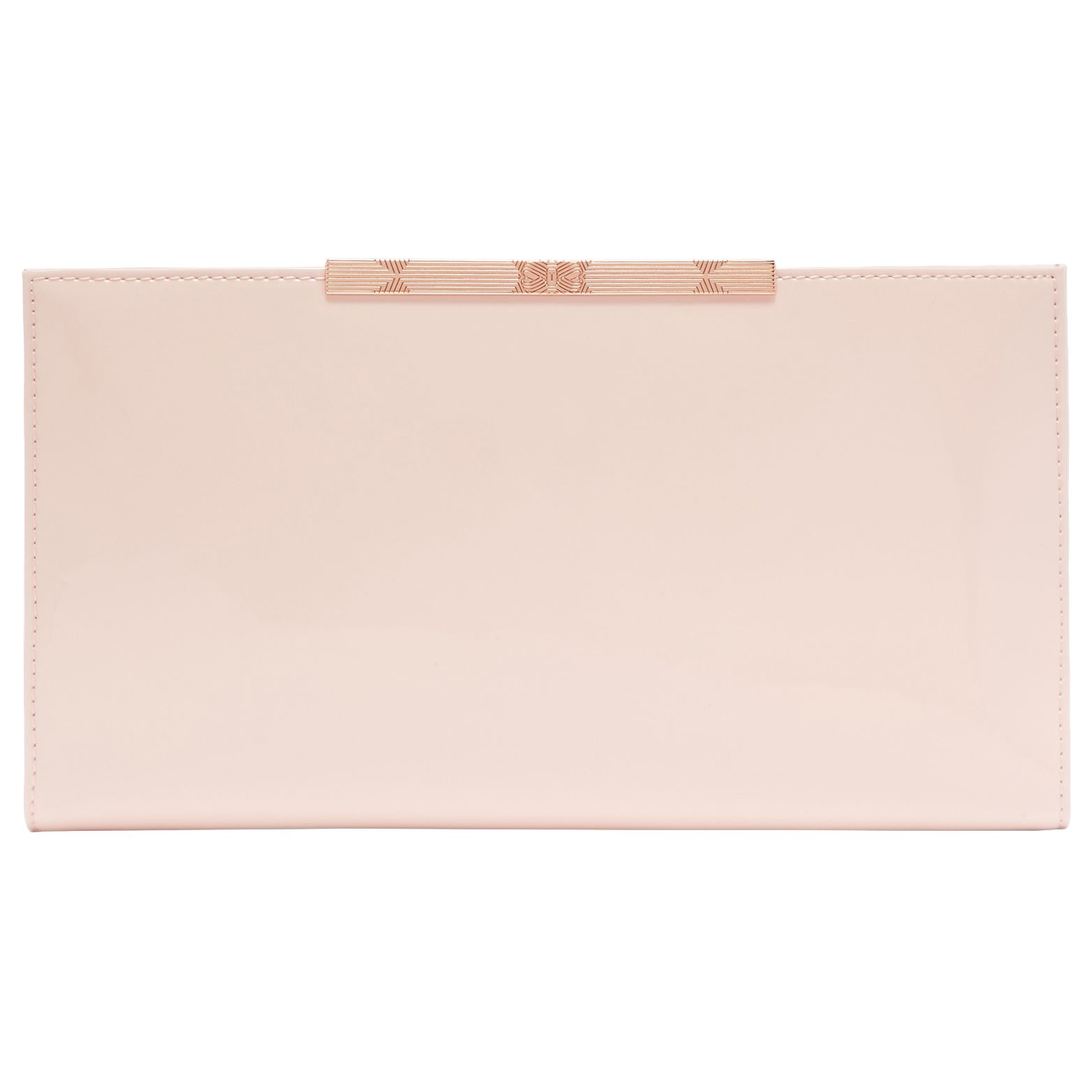 Ted Baker Kimberl Leather Travel Wallet, Light Pink