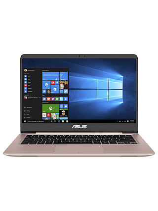 ASUS Zenbook UX410UA-GV362T Laptop, Intel Core i5, 8GB, 256GB SSD, 14", Rose Gold
