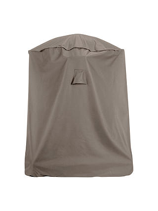 John Lewis & Partners Luxury Kettle 50cm Charcoal BBQ Cover, Grey