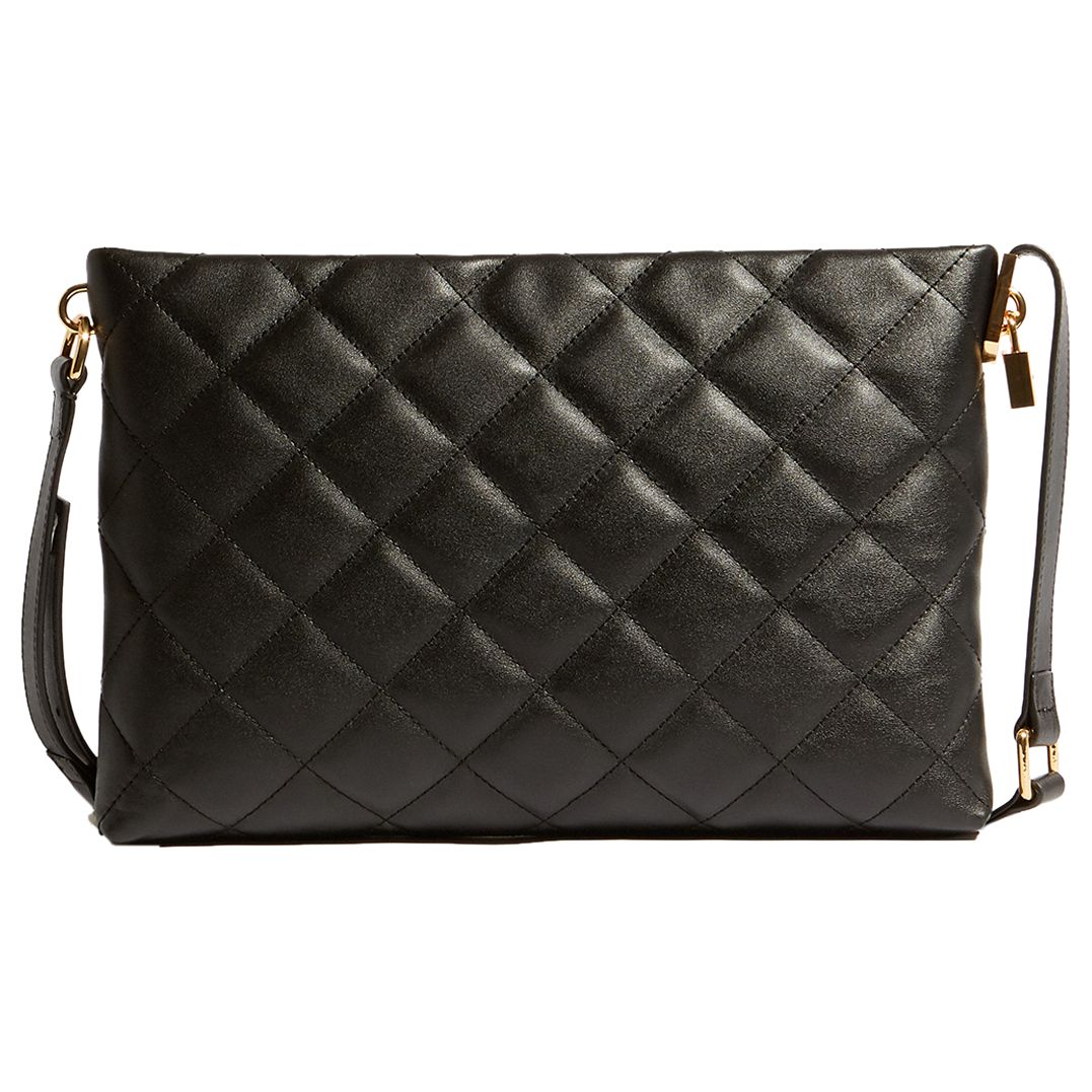 karen millen black quilted bag