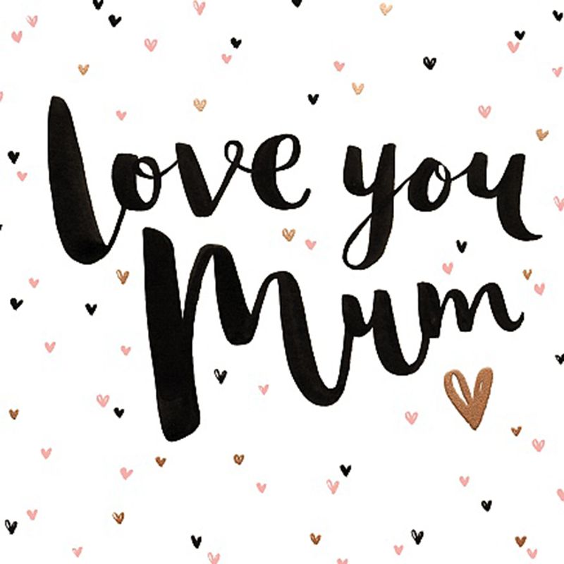 hotchpotch love you mum mother's day card at john lewis