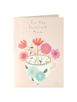 James Ellis Stevens Flowers Above and Below Mother's Day Card