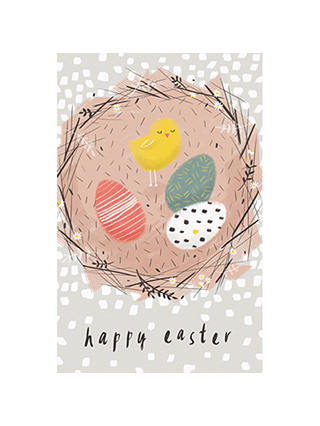 Art File Easter Chick Greeting Card