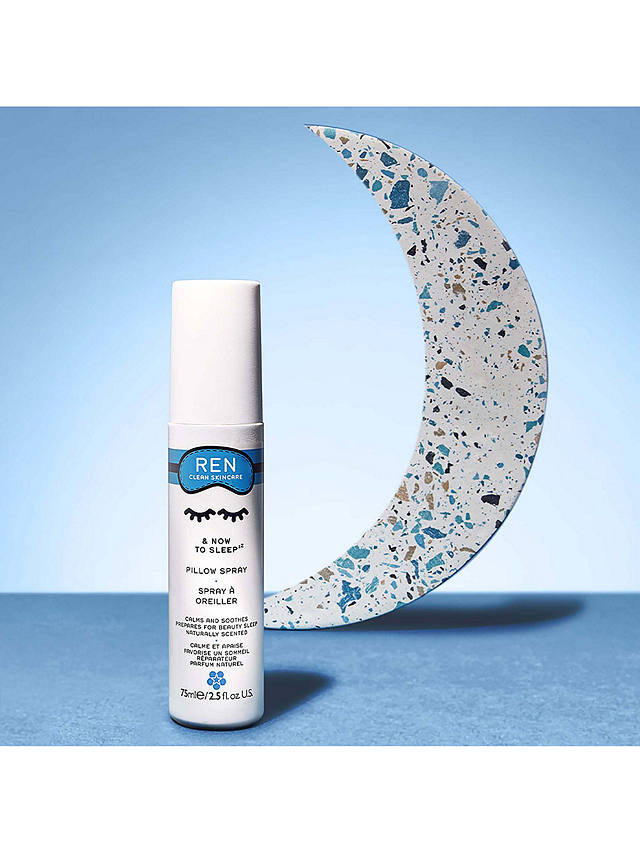 REN Clean Skincare & Now To Sleep Pillow Mist Spray, 75ml 2