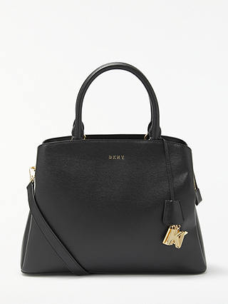 DKNY Elissa Charm Detail Leather Tote Bag