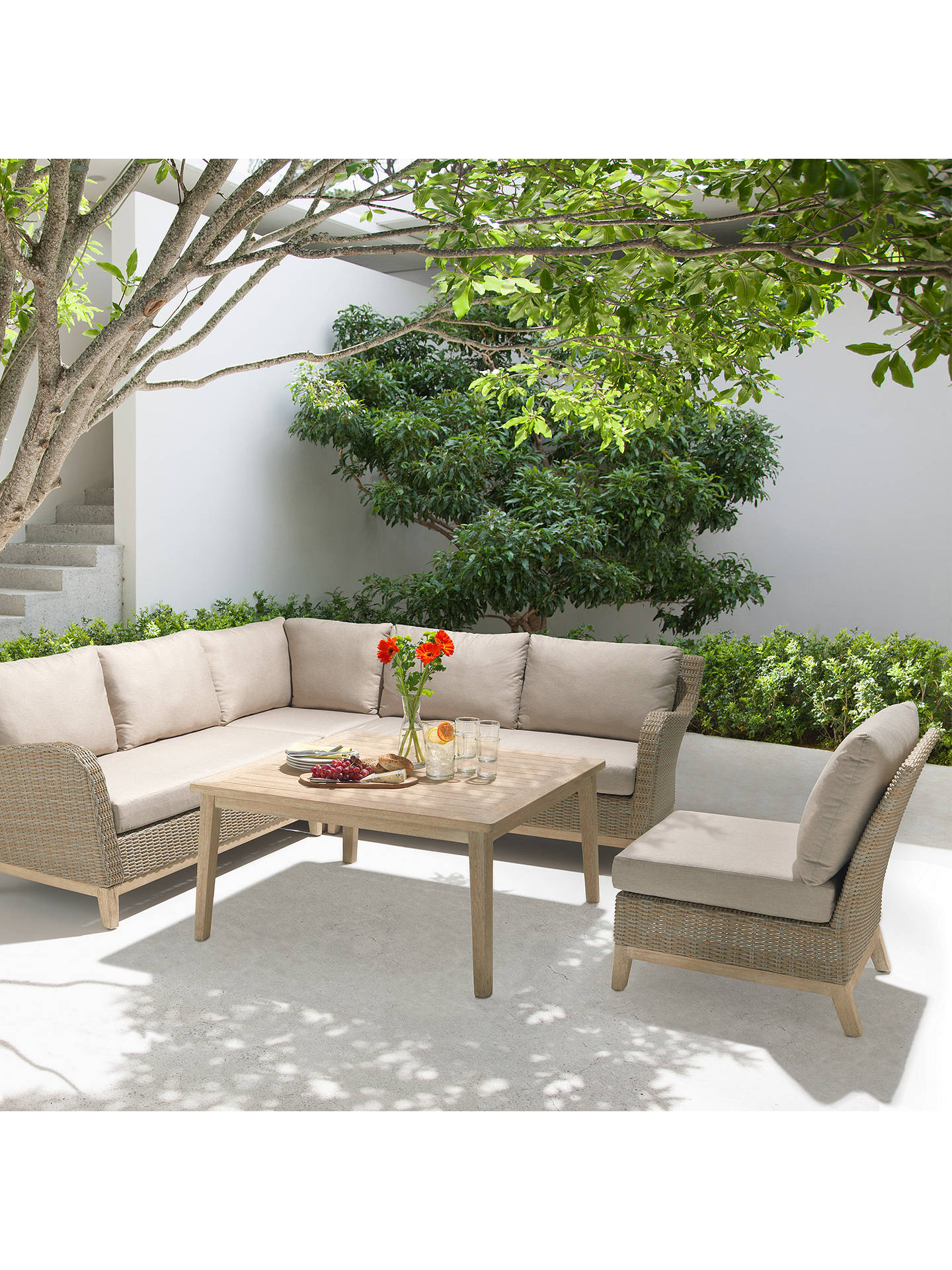 KETTLER Cora 5 Seater Garden Table and Chairs Lounging ...