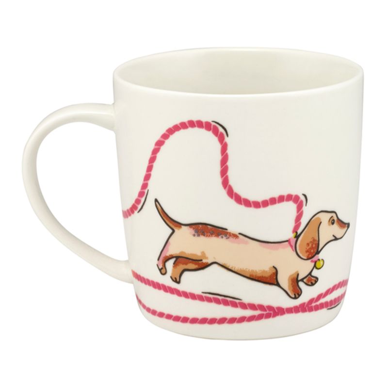 cath kidston sausage dog mug
