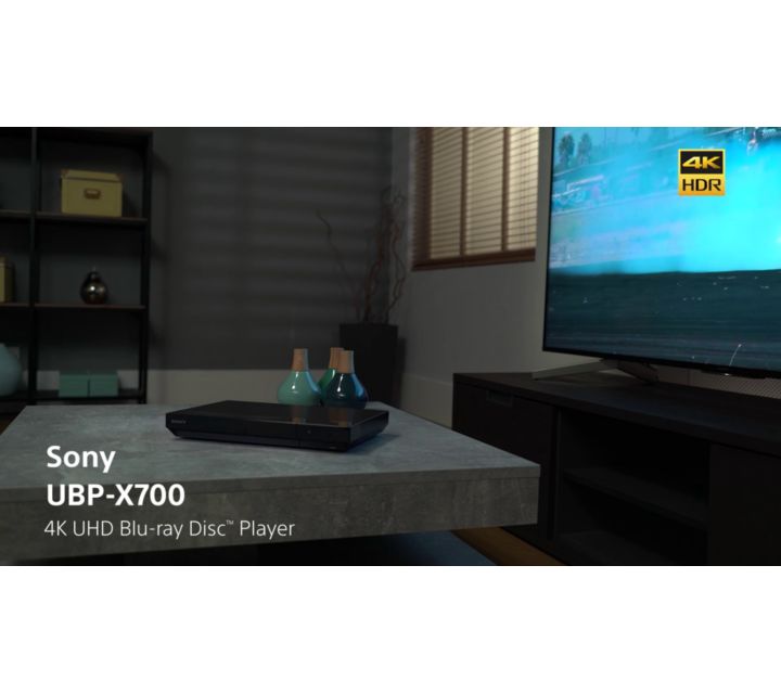 Sony UBP-X700M HDR 4K UHD Network Reproductor de discos Blu-ray con cable  HDMI