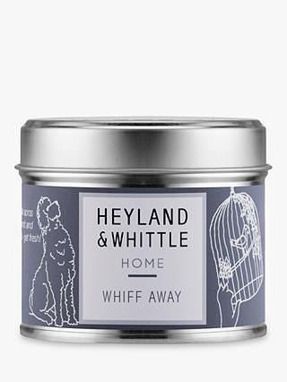 Heyland & Whittle Solutions Whiff Away Scented Candle, Grey