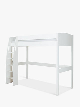 Stompa Uno S Plus High-Sleeper Bed Frame, White
