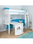Stompa Uno S Plus High-Sleeper Bed with Pull-Out Desk and Chair Bed