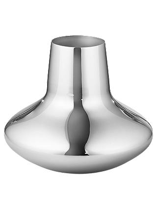 Georg Jensen Henning Koppel Stainless Steel Vase, Small, H12.5cm, Silver