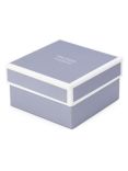 Vera Wang for Wedgwood Infinity Round Keepsake Box, Silver