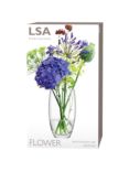 LSA International Flower Barrel Vase, H20cm, Clear