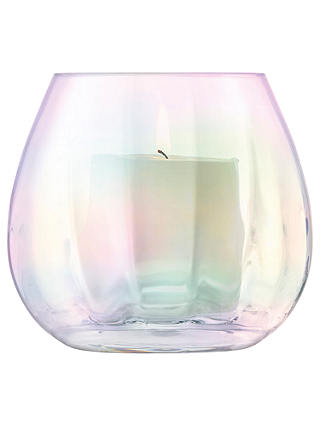 LSA International Pearl Optic Lantern/Vase, H13cm