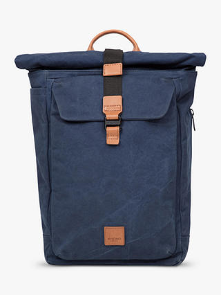 Knomo Novello 15” Roll-Top Laptop Backpack, Blue