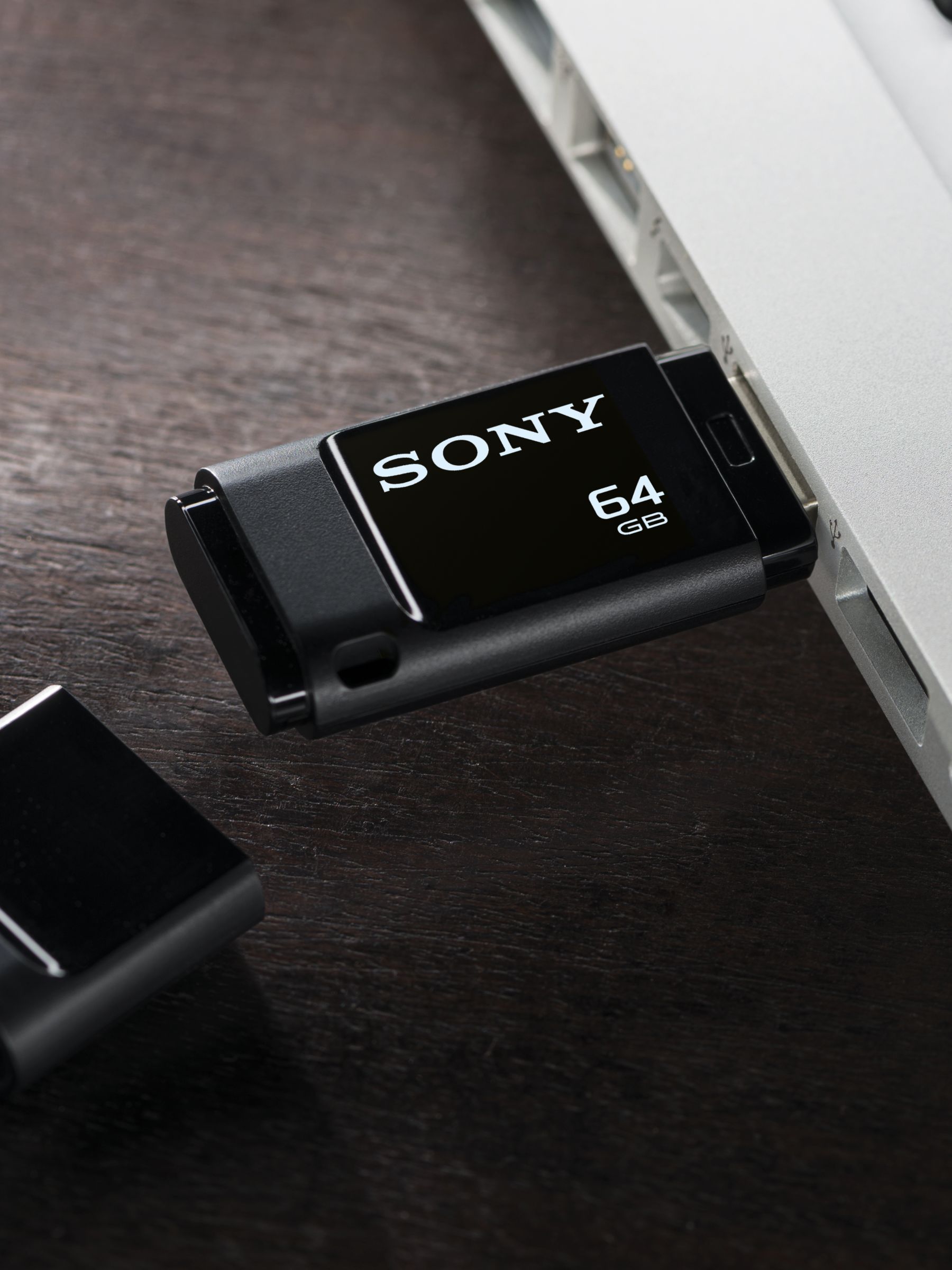 Sony Portable Usb Flash Storage Drive Black 64gb At John Lewis And Partners 4237