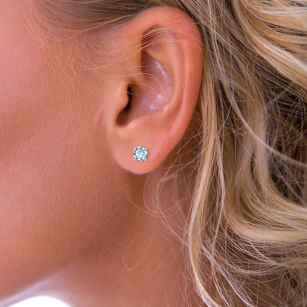 Buy Nina B Small Round Stud Earrings Online at johnlewis.com