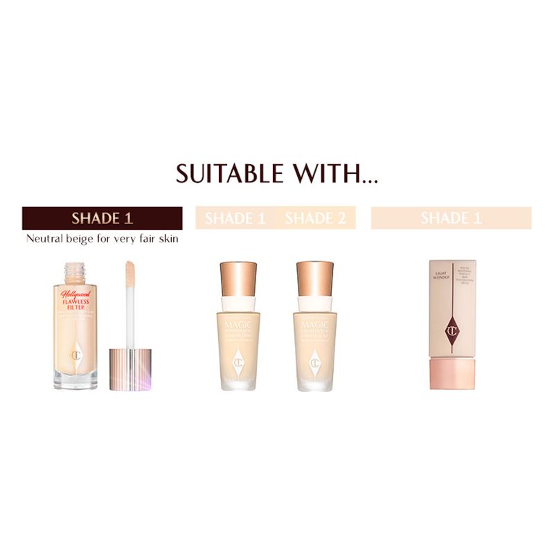 Charlotte Tilbury flawless filter 1 Fair