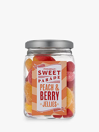 Piccadilly Sweet Parade Peach & Berry Jellies Jar, 230g