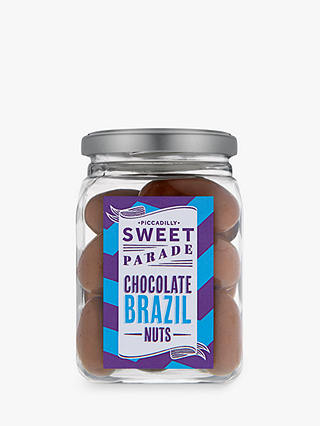 Piccadilly Sweet Parade Milk Chocolate Brazil Nuts Jar, 180g