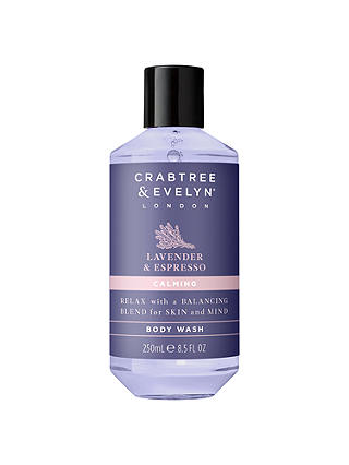 Crabtree & Evelyn Lavender & Espresso Calming Body Wash, 250ml