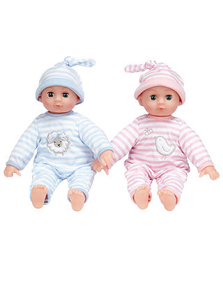 John Lewis & Partners Baby Twin Dolls