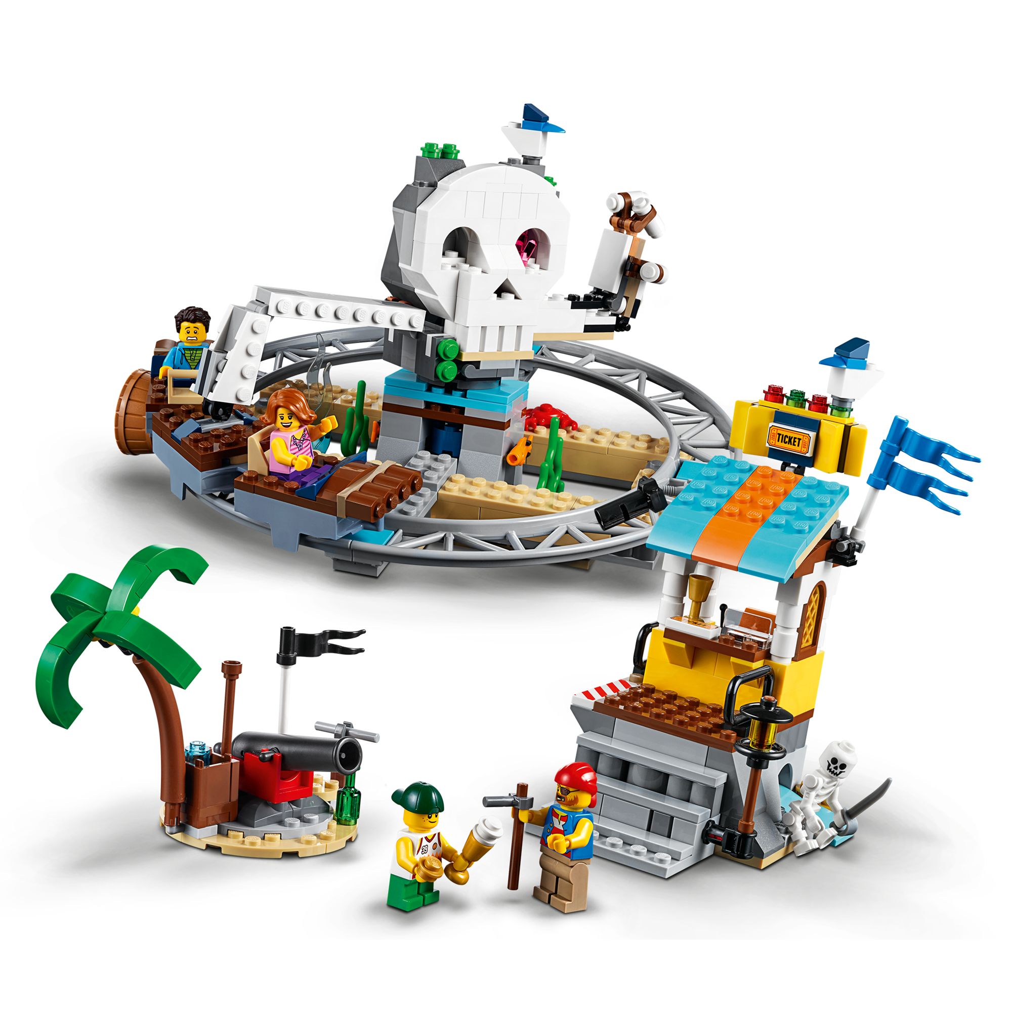 roller coaster pirate lego
