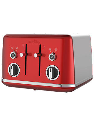 Breville Lustra 4-Slot Toaster, Red