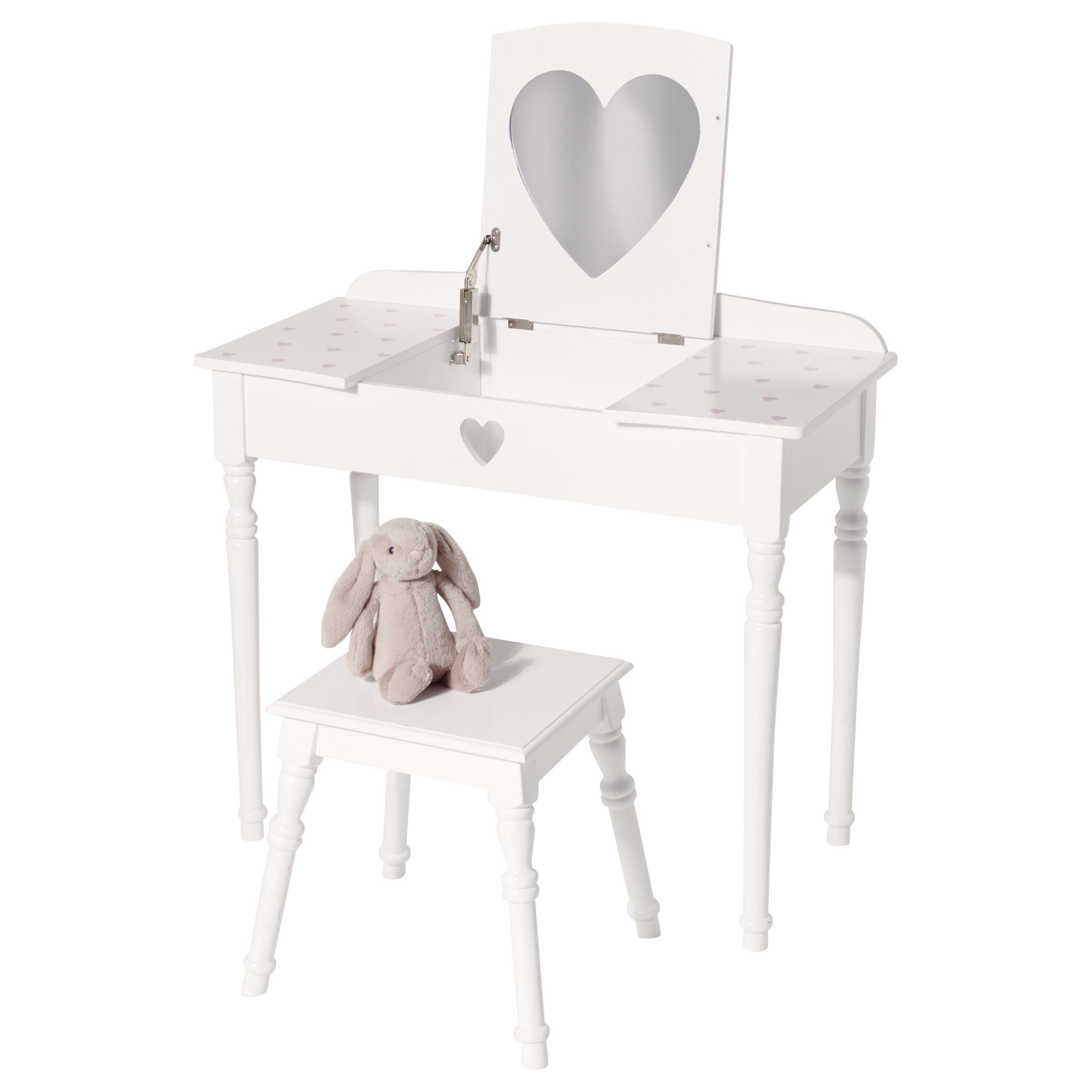 Great Little Trading Co Sweetheart Dressing Table And Stool Set