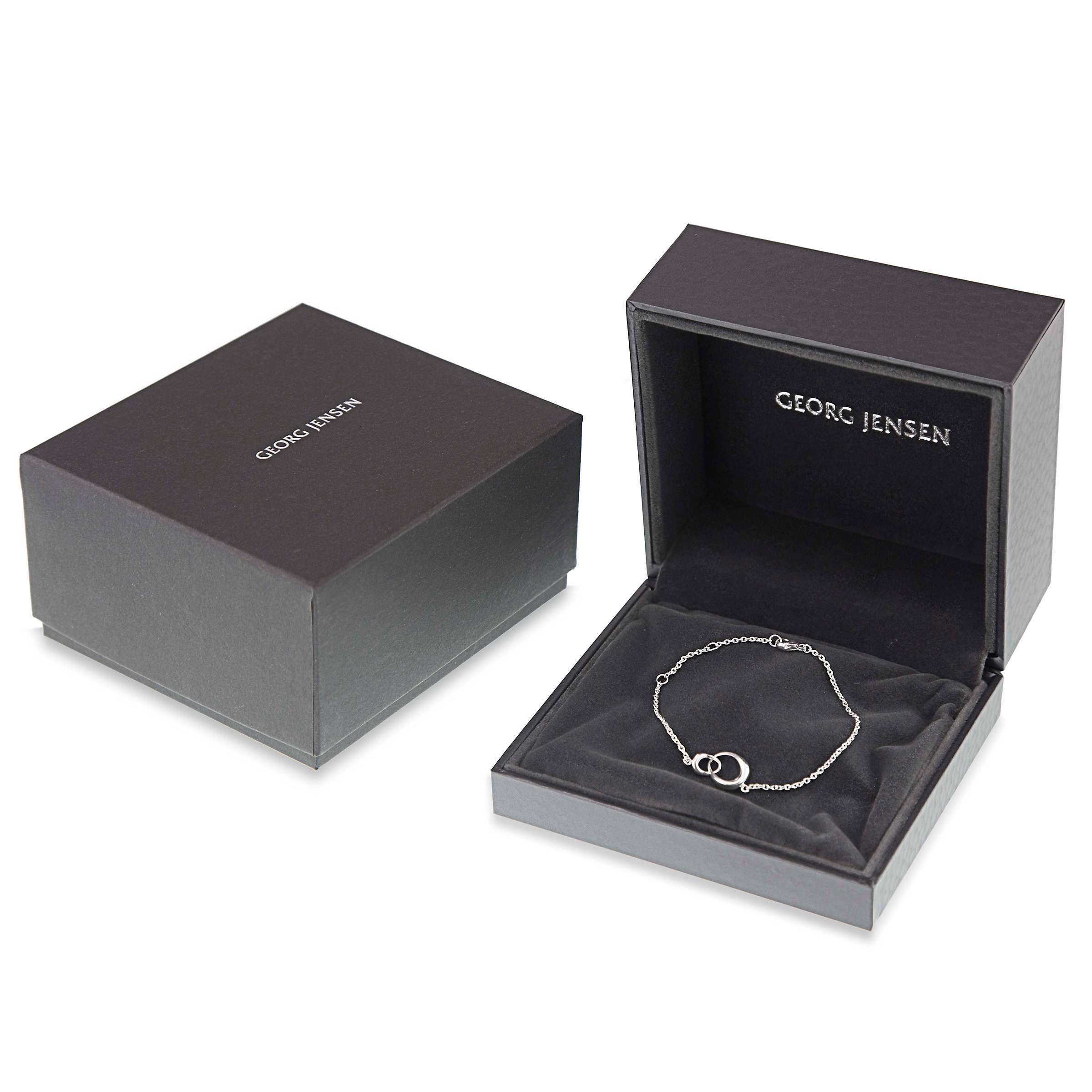 Buy Georg Jensen Offspring Sterling Silver Charm Bracelet, Silver Online at johnlewis.com