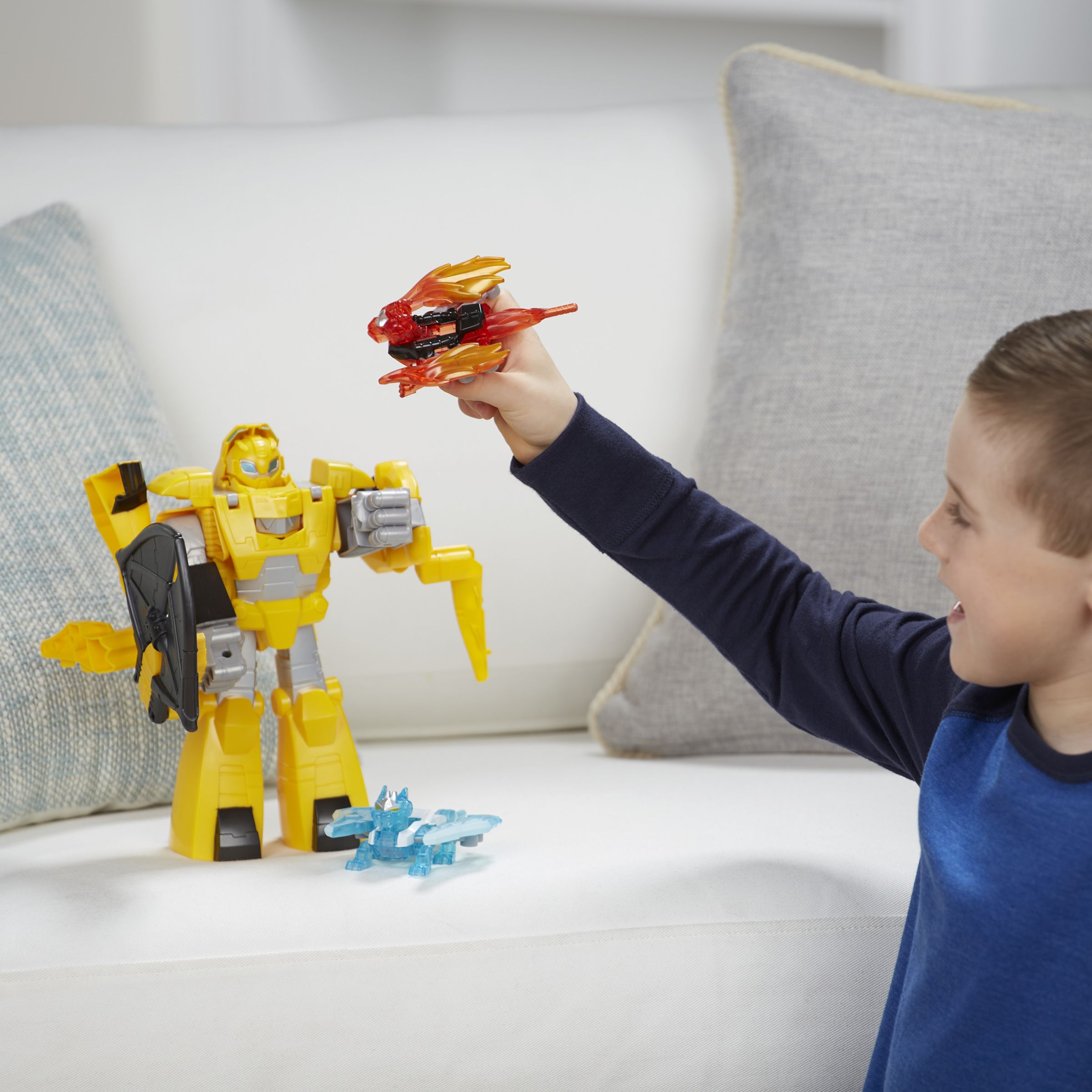 transformers rescue bots knight watch bumblebee